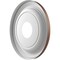 Ekena Millwork Traditional PVC Medallion (Canopies up to 7 1/2"), 13"OD x 3 1/2"ID x 1 1/4"P, Metallic Rust CMP13TRDRU - alternate 3